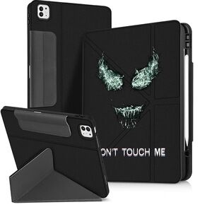 Black Tablet Cover with Graphic Design IPad Pro 13 inch 7th Generation